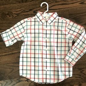 NWT Janie & Jack 4T Button Down Shirt